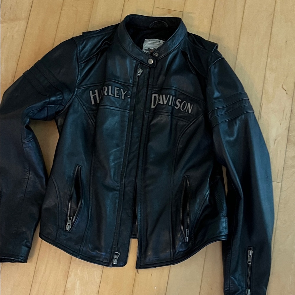 Harley-Davidson Midnight Black Leather Jacket